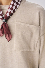 חולצת סריג ארוכה