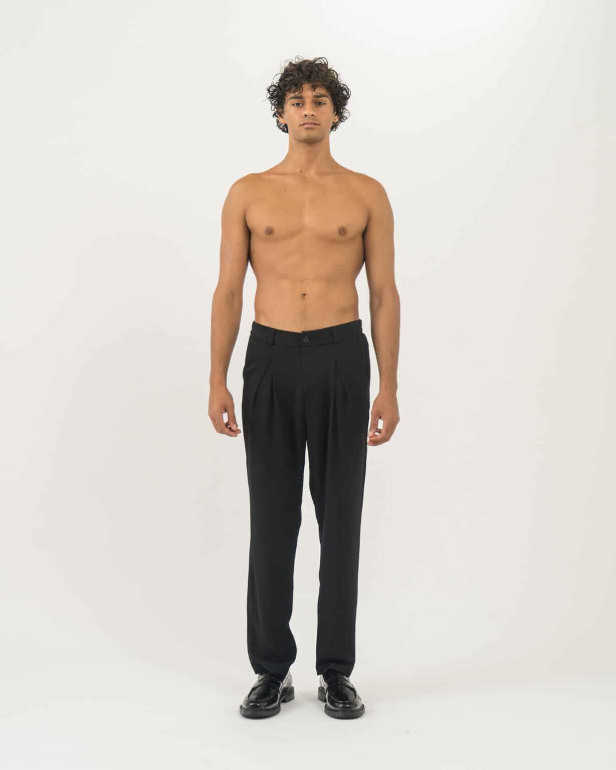 מכנס שחור אלגנט מירזה