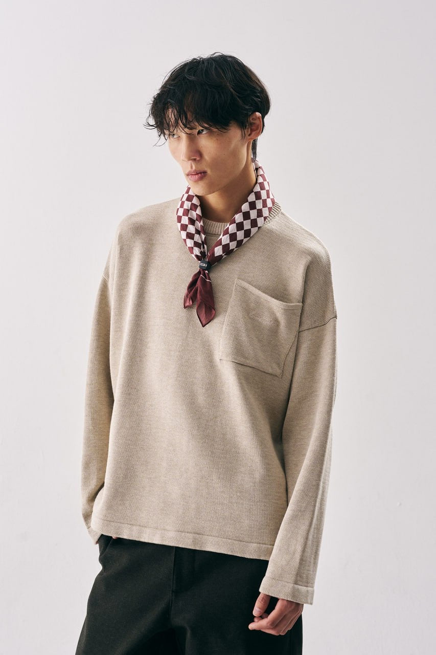 חולצת סריג ארוכה