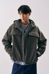 מעיל אופנה אפור