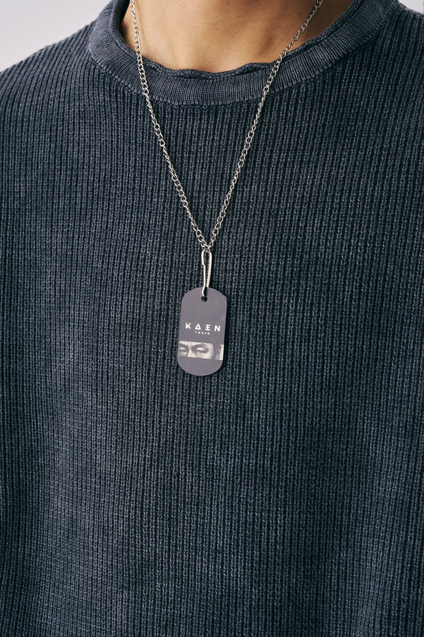 סריג אפור אוברסייז