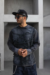 חולצת קורים ארוכה