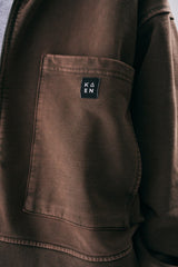 ג׳קט טרנינג חום