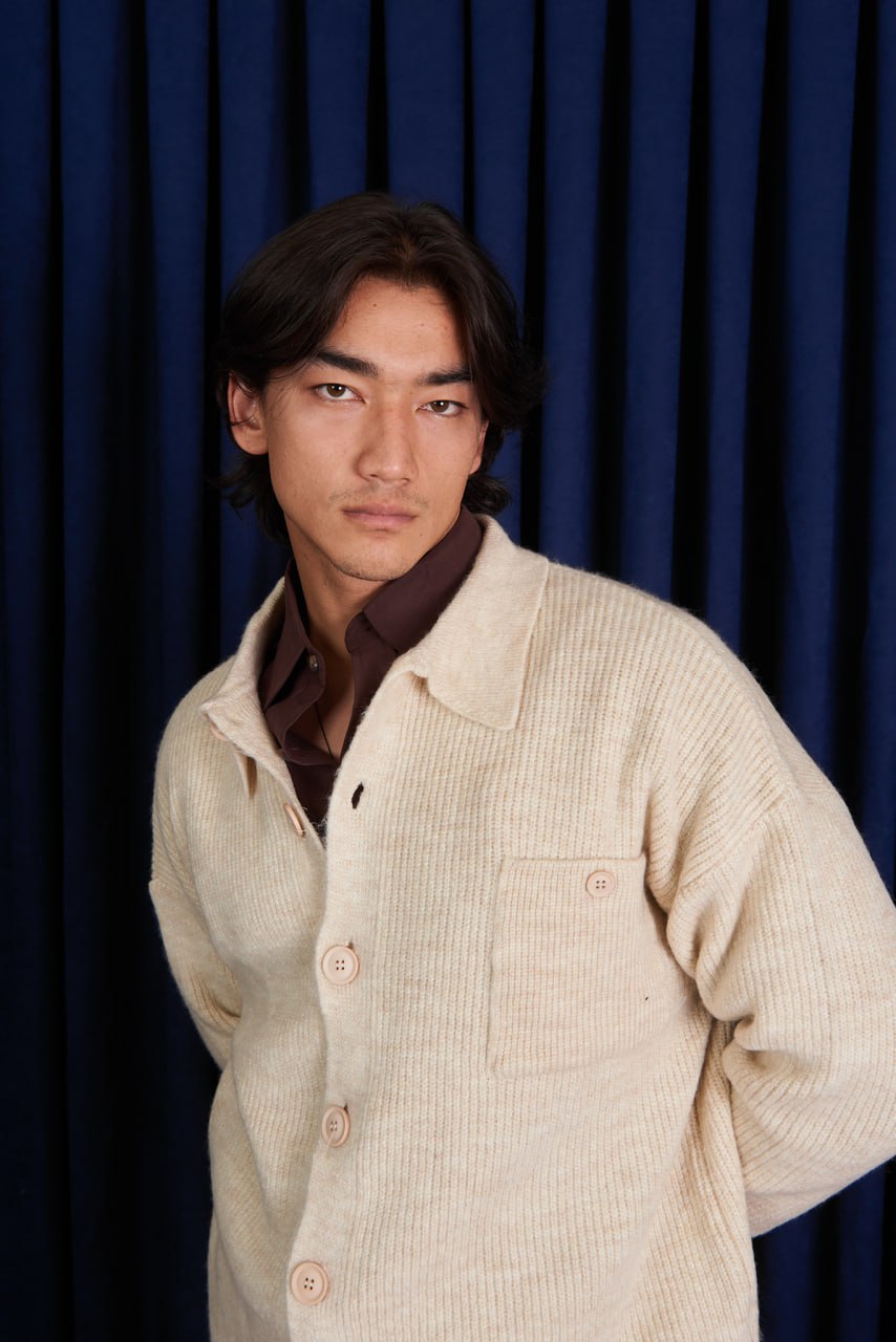 קרדיגן אוברסייז צבע בז׳