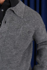 קרדיגן אובסייז אפור