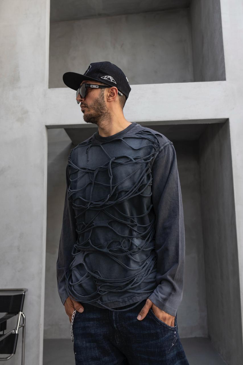 חולצת קורים ארוכה